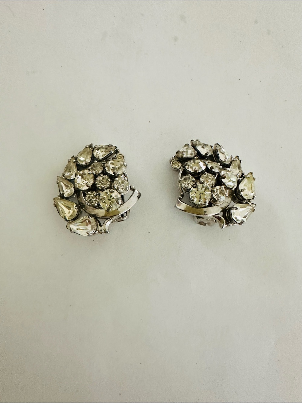 Vintage Barclay clip on earrings